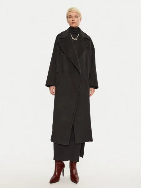 Imperial Palton de iarnă Oversize negru