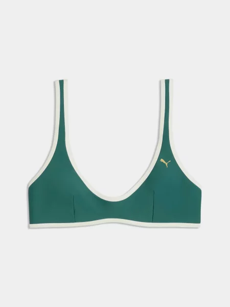 Верх купальника PUMA Swim Reversible T комбінований верх зелений