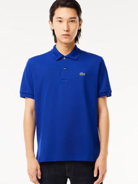 Поло Lacoste блакитне