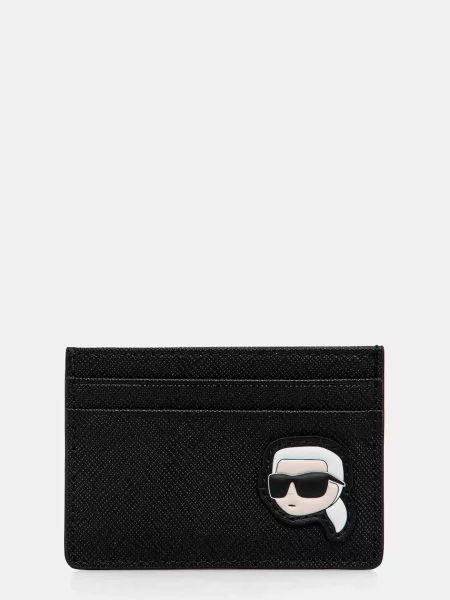 Etui za kartice Karl Lagerfeld črna