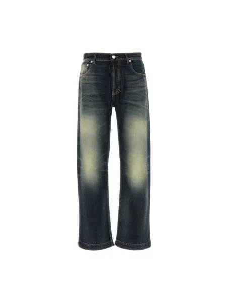 Jeansy Alexander Mcqueen niebieskie