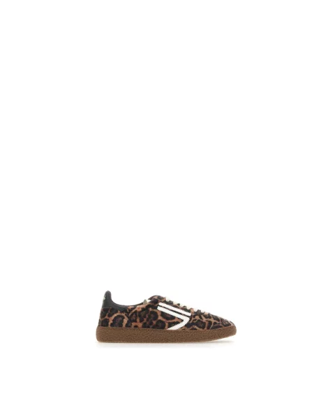 Sneakersy Puraai brązowe