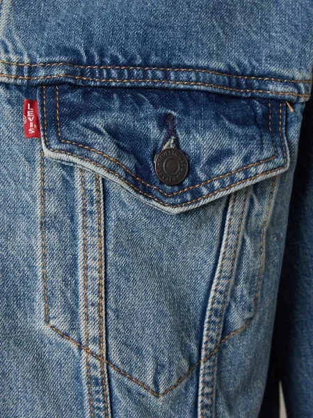 LEVI'S ® Prechodná bunda denim modrá