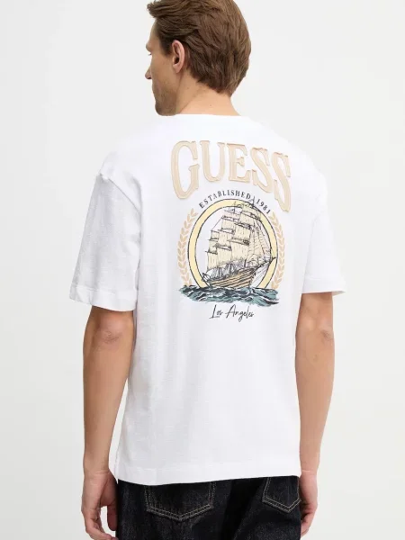 Tričko Guess bílé