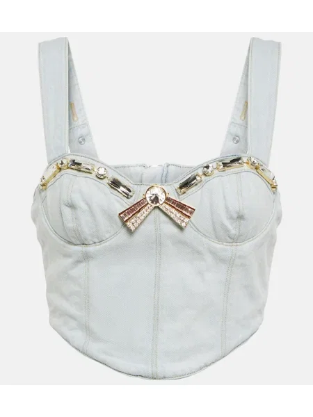 Top Area z kryształkami o krotszym kroju niebieski