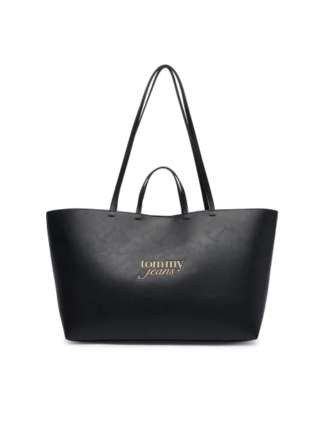 Tommy Jeans Shopper torba MUST' crna