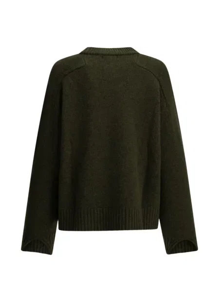 Pulover Soeur cu decolteu rotund verde