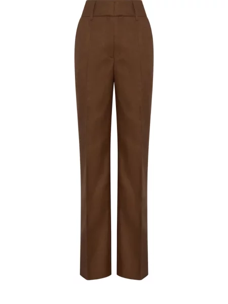 Pantaloni Gabriela Hearst maro