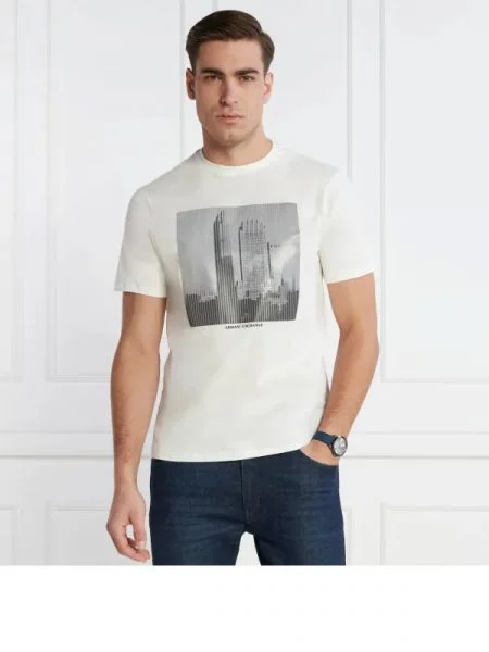 Armani Exchange Póló fehér