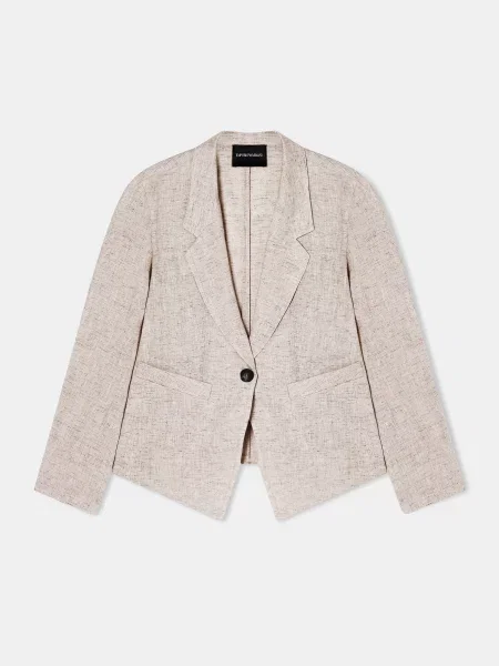 Пиджак Emporio Armani бежевый