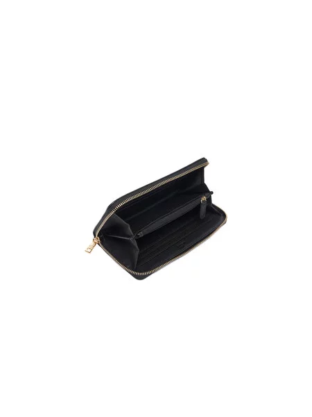 LOVE MOSCHINO Piniginė Signature Love juoda