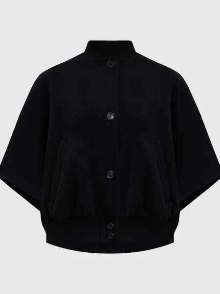 Пончо LETICIA з кашеміру Max Mara чорне