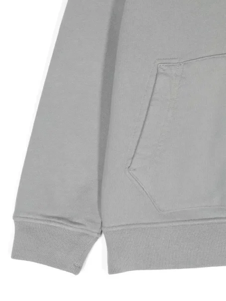 Bluza z kapturem dziecięca Stone Island szara