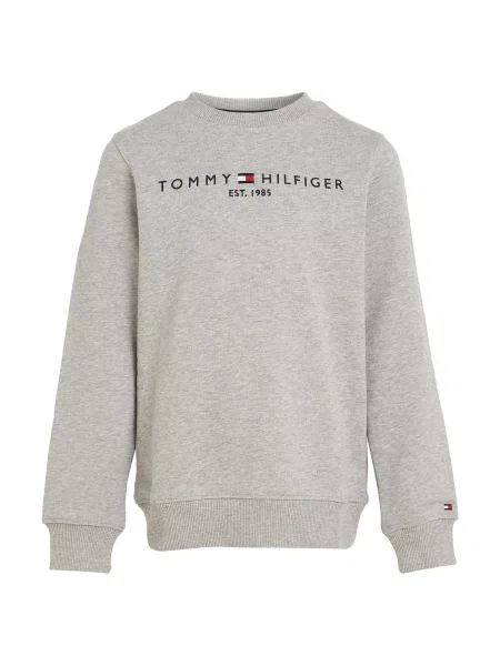 Tommy Hilfiger Mikina Essential Šedá bílá
