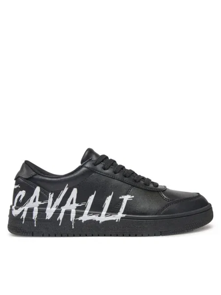 Just Cavalli De piele sneakers Fondo Azula negru