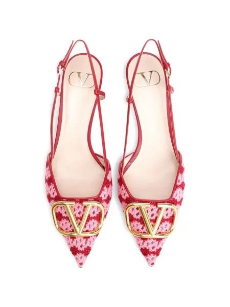 Sandale Valentino Garavani slingback roșu