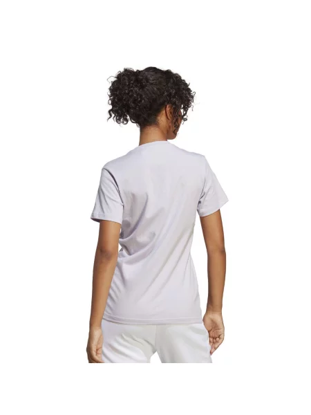 Koszulka adidas Loungwear Essentials Logo Tee fioletowa