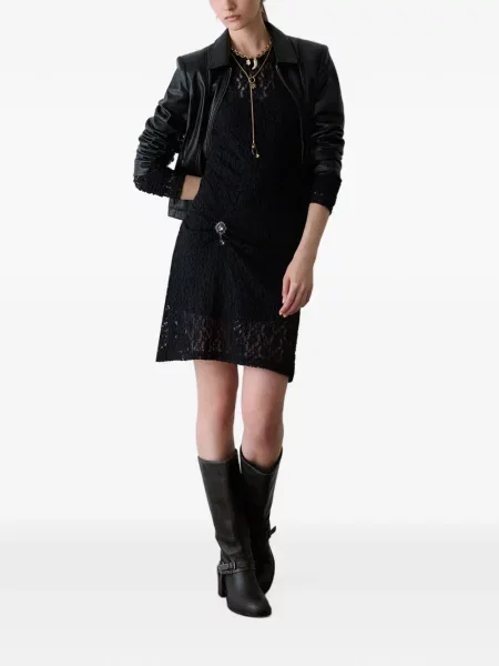 Scurt rochie Liu Jo din dantelă negru