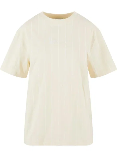 Karl Kani Tricou crem alb