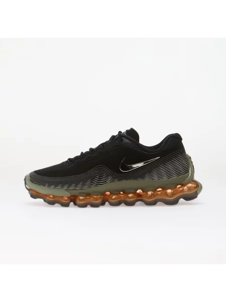 Sneakers Nike Air Liquid Max Black/ Metallic Silver-Light Army EUR negru