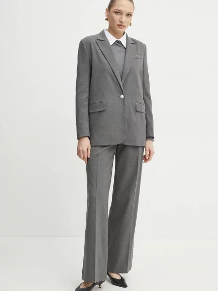 Піджак Morgan VANIS.F однобортний однотонний VANIS.F сірий