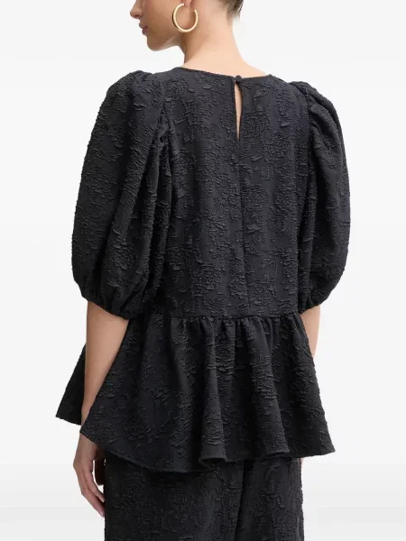 Top Stine Goya cu model floral albastru