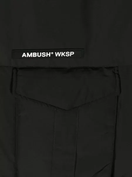 Zateplený šál Ambush s potiskem černý