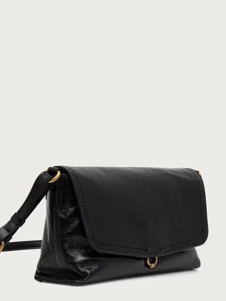 Gianni Chiarini чанта crossbody дамска от кожа EUGENIA черно