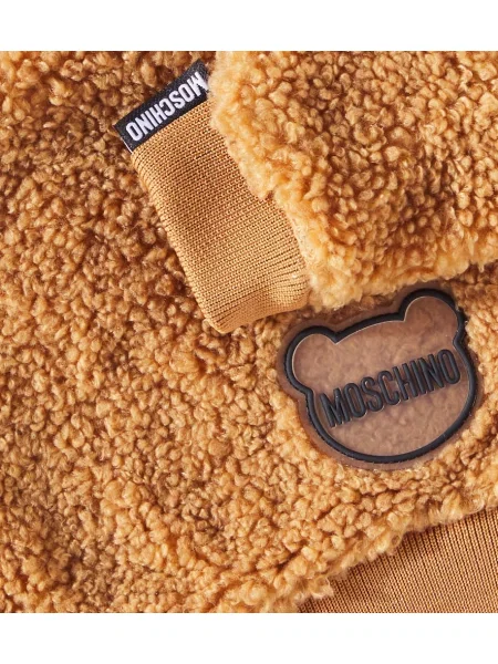 Γάντια Moschino καφέ