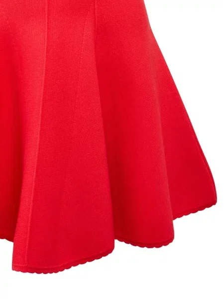 Rochie Fleur Du Mal tricotate de costum roșu
