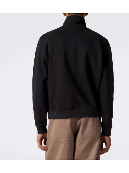 Hanorac Burberry din jerseu negru