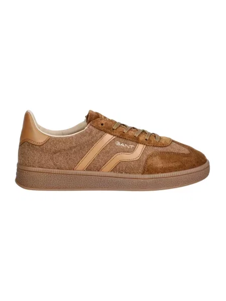 Sneakersy Gant brązowe