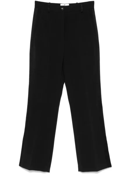Pantaloni Elisabetta Franchi din satin negru
