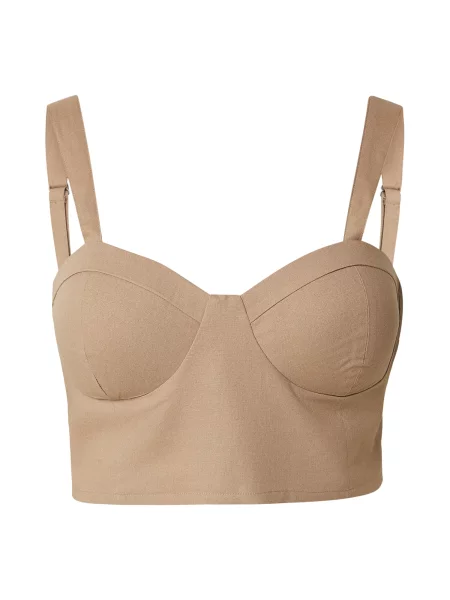 CITA MAASS Top Cleo taupe gri