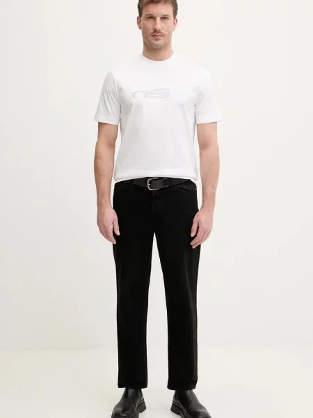 BOSS t-shirt C-Taut biała