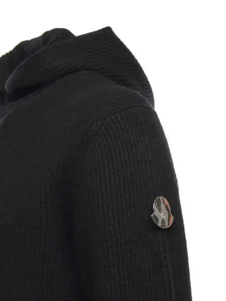 Hanorac cu glugă Moncler negru