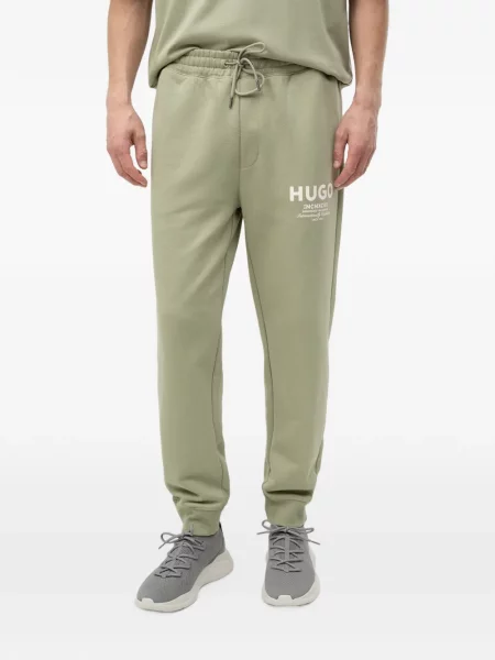 Pantaloni sport Hugo verde