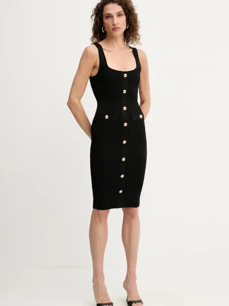 Haljina Marciano Guess JANET mini uski kroj crna