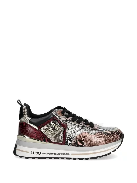 Sneakerși Liu Jo cu model piele de șarpe