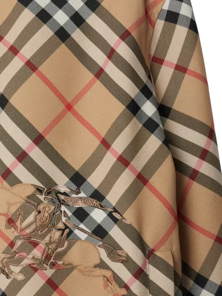 Pledas striukė Burberry apkarpytas grįžtamasis ruda