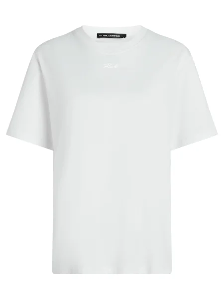 Karl Lagerfeld Tricou alb
