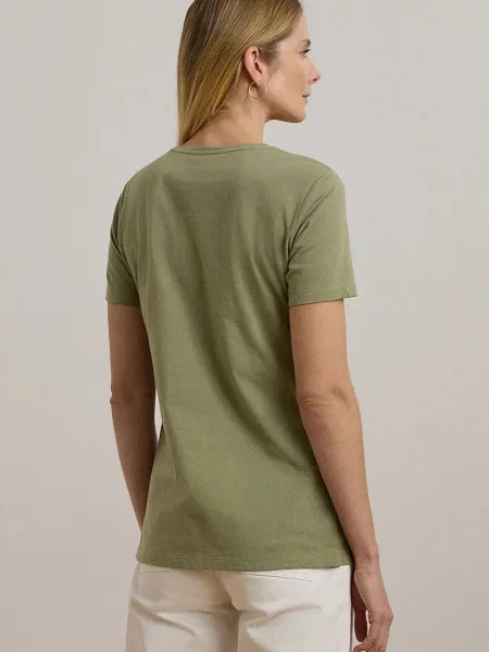 Футболка Lauren Ralph Lauren зелений