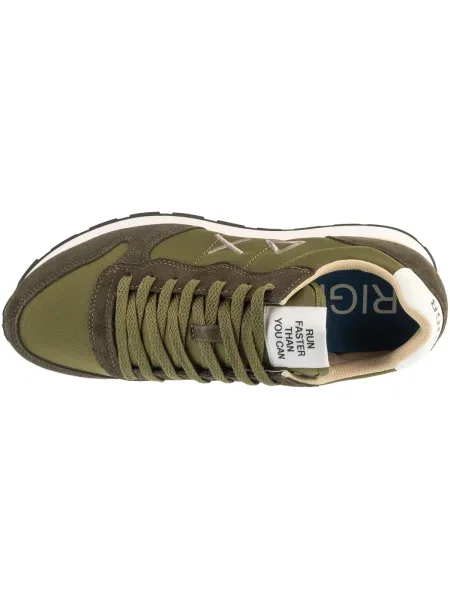 Pantofi Sun68 verde