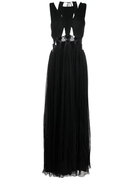 Rochie maxi Alberta Ferretti cu gât halter