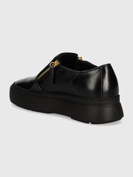 Кожаные туфли Giuseppe Zanotti черные