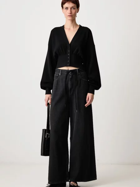 Широкие джинсы Mm6 Maison Margiela