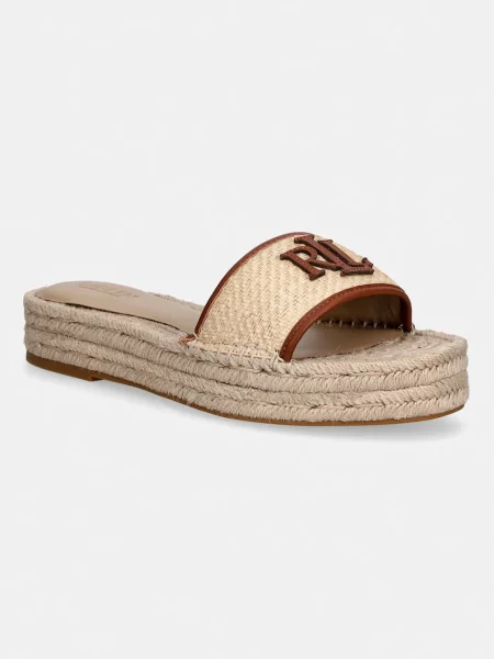 Lauren Ralph Lauren papuci pentru femei Polly 4 bej