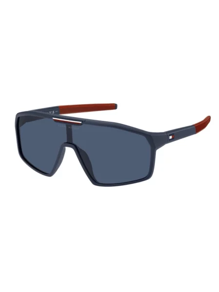 Okulary przeciwsłoneczne Tommy Hilfiger niebieskie