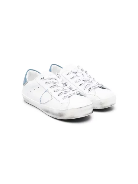 Sneakersy dziecięce Philippe Model białe