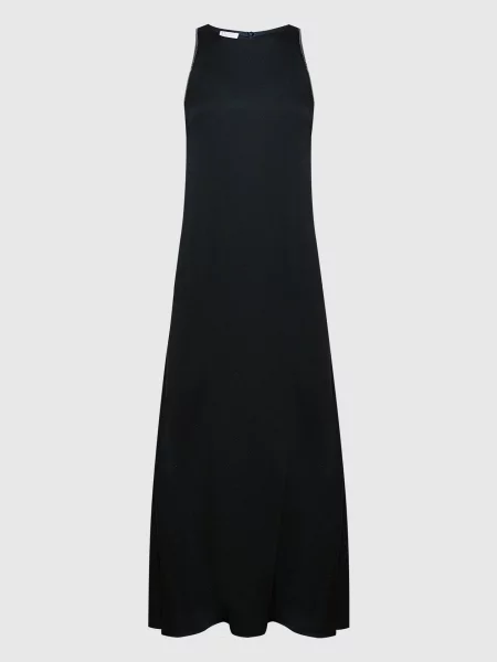 Макси платье Brunello Cucinelli черное